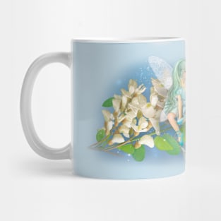 Fairy on flower Mug